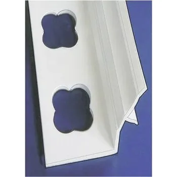 Lišta PVC vanová pod obklad 1850 mm bílá