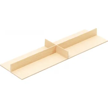 Nábytkové kování Kesseböhmer Příborníkový kříž na zásuvky LiniQ / Světlý dub