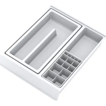 Gollinucci Koupelnový organizér do zásuvky BEAUTY XL - 270 mm / Bílá