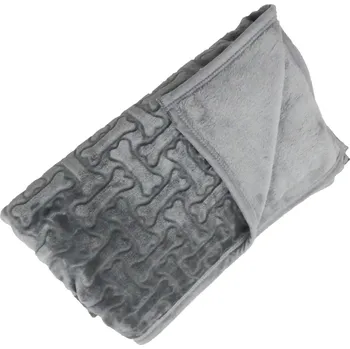 deka Hebká plyšová deka Bones XXL