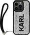 Pouzdro na mobilní telefon Karl Lagerfeld Sequins Reversible pro Apple iPhone 15 Pro Max černý/stříbrný