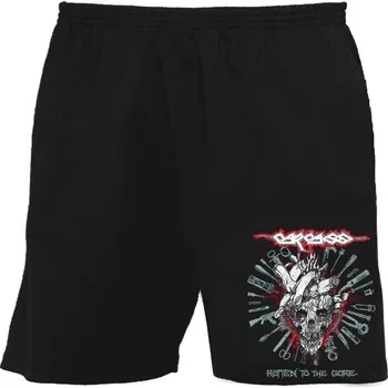 Pánské kraťasy bermudy, kraťasy Carcass - Rotten To The Gore