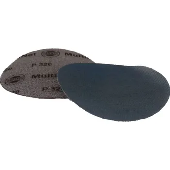 Brusný papír Hermes 6463883 | Brusná síťka na suchý zip 77 mm, Z240, MultiNet MN 921 VEL