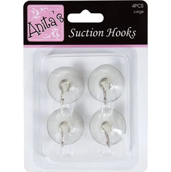 WEST DESIGN přísavky s háčkem - 4ks