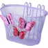 košík na kolo Basil Jasmin Butterfly 30134 fialový