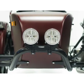 Osvětlení pro motocykl Světla přídavná LED Ural (včetně montážní sady, na přední rám side)