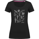 Bontis Dámské tričko MEADOW - Černá | L