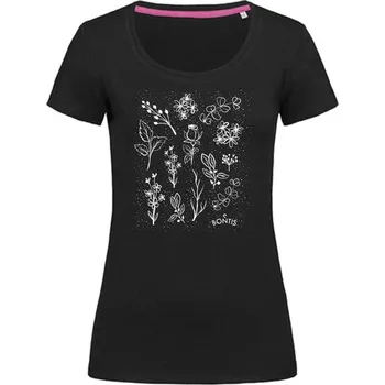 Dámské tričko Bontis Dámské tričko MEADOW - Černá | L
