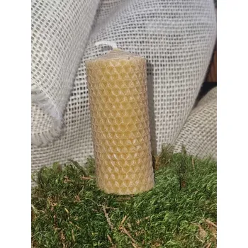 Svíčka Svíčka ze včelího vosku -litá točená