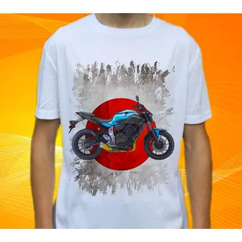 Pánské tričko tričko YAMAHA FZ-07 158 (tričko s motorkou )