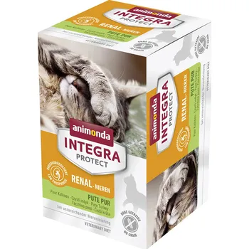 Krmivo pro kočku 6x100g animonda Integra Protect Adult Nieren (ledviny) - krůtí