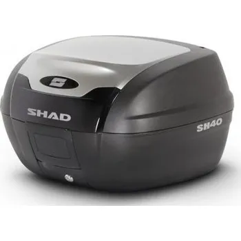 Zavazadlo na motocykl KUFR SHAD SH40 hliníkové víko s plotnou