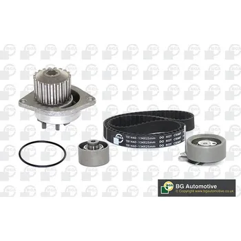 Rozvod motoru Vodní pumpa + sada ozubeného řemene, , 0831L6, 0831L7, 0831V1, 120100000, 120182, 1201A2, 1201H4, 16009417280, 1609417280, 9834819680, BGA, TB1440CPK