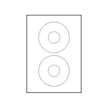 Speciální papír etikety na CD 118/44 mm, 200 ks