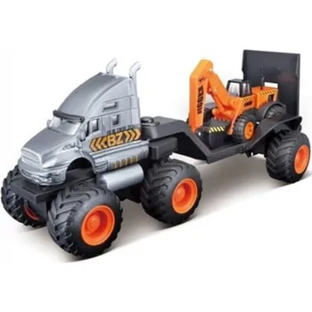 Hračka Maisto Builder Zone Quarry Haulers with Digger, 1:32