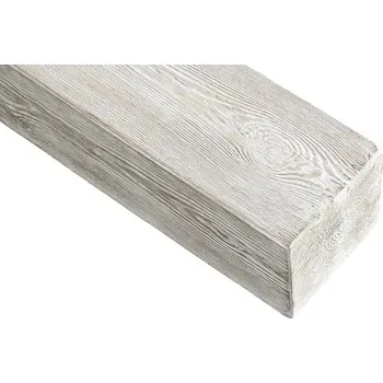 umělá květina SOYKA STYLE Umělý trám PU dutý patina béžová 20x13x400 cm