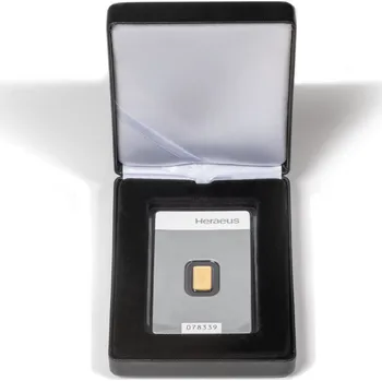 Obal pro sběratelský předmět Leuchtturm NOBILE etue pro 1 slitek na výšku