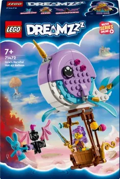 Stavebnice LEGO LEGO Dreamzzz 71472 Izzie a její horkovzdušný balón ve tvaru narvala