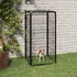 ohrádka pro psa Ohrádka pro psy 4 panely práškovaná ocel černá, 100 x 50 cm