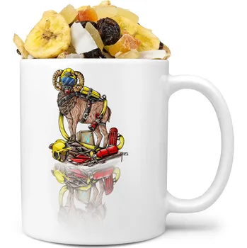 Hrnek Hasičské znamení Beran (Náplň hrníčku: Tropická směs)