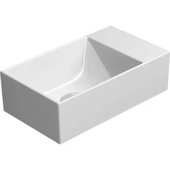 Umyvadlo GSI KUBE X umyvadlo 40x23 cm, bílá ExtraGlaze 9484011