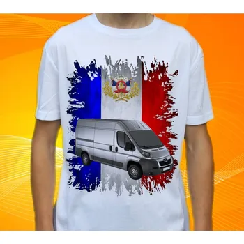Pánské tričko tričko Peugeot Boxer 122 (triko s osobním autem )
