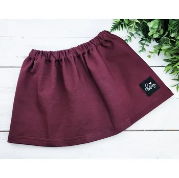 Dívčí sukně Kulišárny Sukýnka BORDO VELIKOST: 98