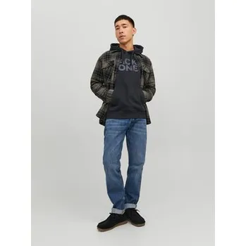 Pánská mikina Jack & Jones Mikina Corp 12152840 Černá Standard Fit S