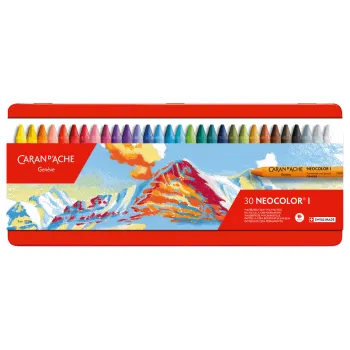 Sada voskových pastelů Neocolor I 30ks (Sada voskových pastelů Neocolor I 30ks)