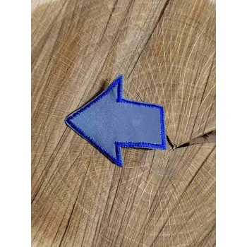 Textilní nažehlovací páska Nažehlovačka reflexní šipka