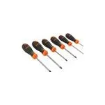 BAHCO Sestava: šroubováky Phillips,Pozidriv®,plochý Fit 6ks.