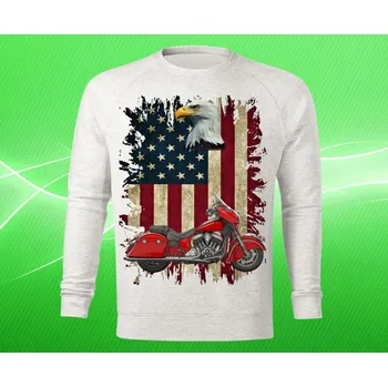 Pánská mikina mikina s motorkou Indian