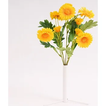 umělá květina Kytice pampelišek 39 cm, žlutá