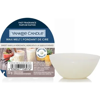 Yankee Candle Vonný vosk 22 g, Sweet Vanilla Horchata