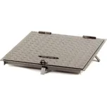 Poklop šachtový 80x80cm černý 101344