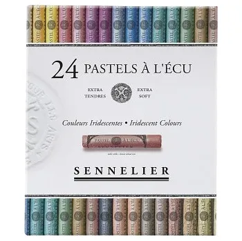 Sada suchých pastelů Sennelier 24ks metalické odstíny (Sada suchých pastelů Sennelier 24ks metalické odstíny)