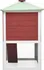 králíkárna vidaXL Králíkárna dvoupatrová červená dřevo 170851 105 x 130 x 68 cm
