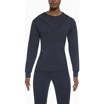 Dámské oblečení Dámská sportovní mikina Imagin blue - BAS BLEU Modrá XL