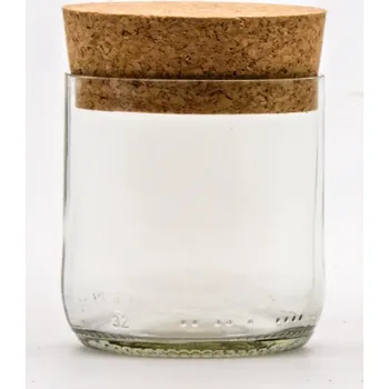 Dóza na potraviny Eko uzavíratelná dóza (z lahve od piva) malá čirá (7 cm, 6,5 cm)