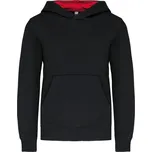 Kariban K453 Dětská mikina s kontrastní kapucí - Light Blue, 6/8