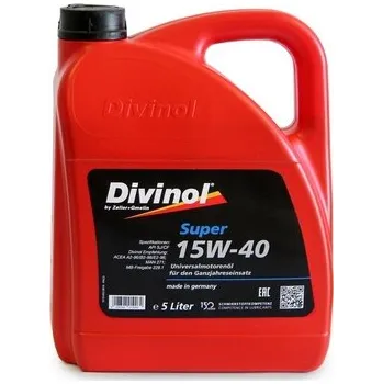Převodový olej Motorový olej Divinol 15W40 5L