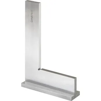 Úhloměr Úhelník zámečnický s příložníkem 150x100mm DIN 875/1 FORTIS
