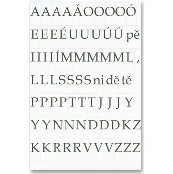 Sešit Karton P+P Papírová sada tisků ABC + ČÍSLA