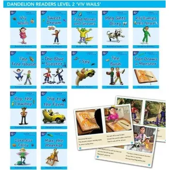 Anglický jazyk Phonic Books Dandelion Readers Vowel Spellings Level 2 - Phonic Books