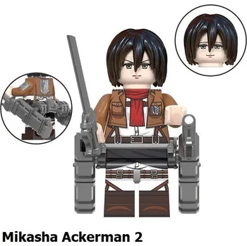 Anime Attack on Titan Blocks Bricks figurka Mikasha Ackerman 2