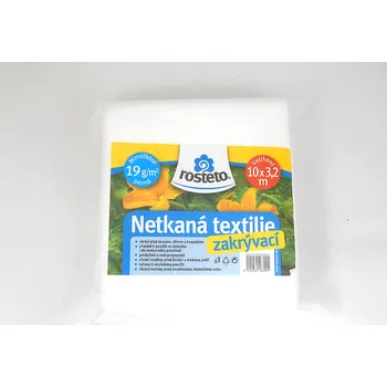 Mulčovací textilie Netkaná textílie zakrývací bílá 10x3,2m