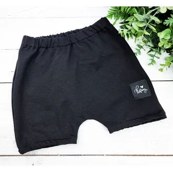 Dívčí kraťasy Kulišárny Dětské teplákové kraťasy BLACK VELIKOST: 74