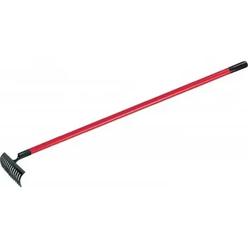 Hrábě Hrábě kovové 14 zubů 34 cm s násadou fiberglass 160 cm