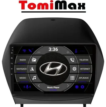 Autorádio TomiMax Hyundai IX35 10,1" Android 14 autorádio s WIFI, GPS, USB, BT HW výbava: QLED 8 Core 4GB+64GB PX HIGH - pouze displej A, Velikost obrazovky: Dotyková obrazovka: 10,1"
