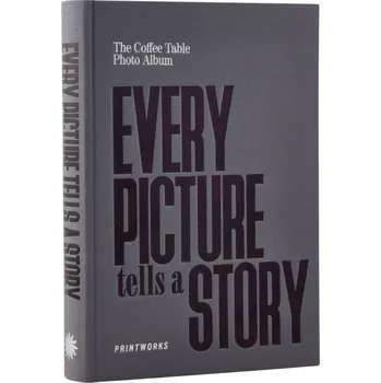 Fotoalbum Fotoalbum EVERY PICTURE TELLS A STORY, šedá, Printworks - doprava zdarma od 2999 Kč